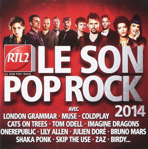 RTL2 le son pop rock 2014 - Front Cover