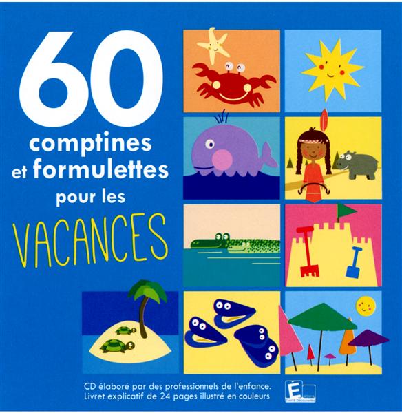 60 comptines et formulettes - Front Cover