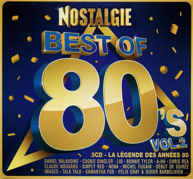 Nostalgie best of 80's /vol.2 - Front Cover
