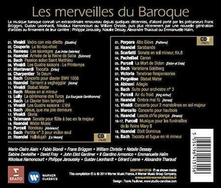Merveilles du baroque - Front Cover