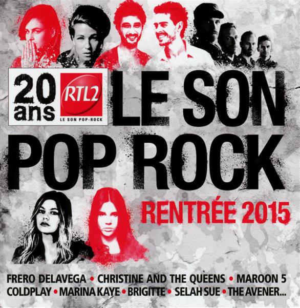 RTL2 son pop rock rentrée 2015 - Front Cover