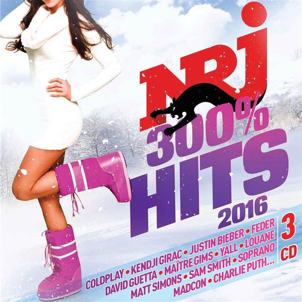 NRJ 300% hits 2016 - Front Cover