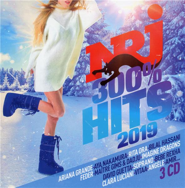 NRJ 300% hits 2019 - Front Cover