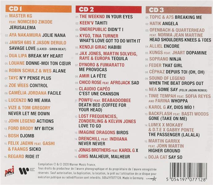 NRJ hit music only 2020 - vol.2 - Front Cover