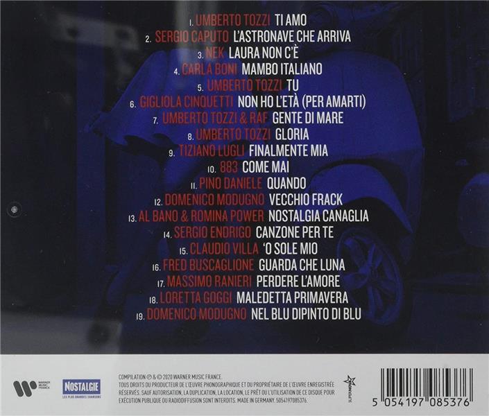 Nostalgie Italia - Front Cover