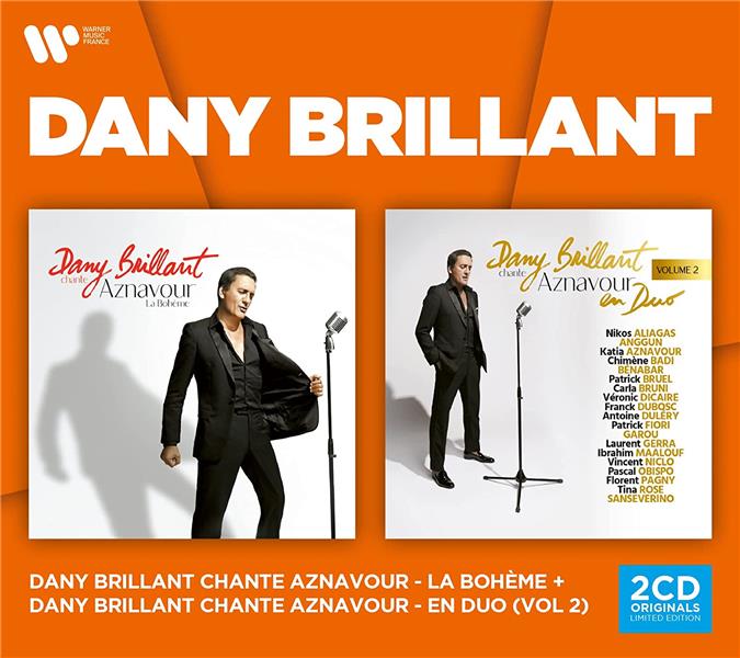 Dany Brillant Chante Aznavour: La Bohême & En Duo (Vol. 2) - Front Cover