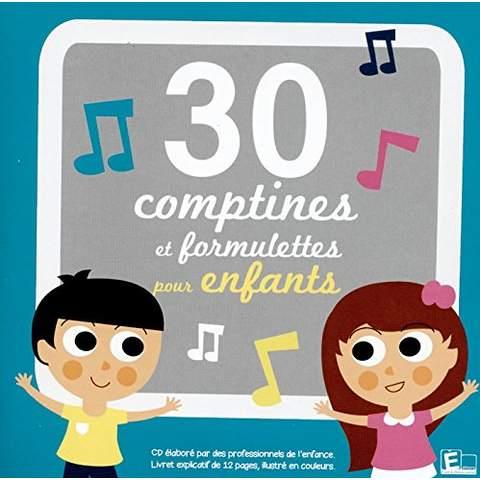 30 comptines et formulettes pour enfants - Front Cover