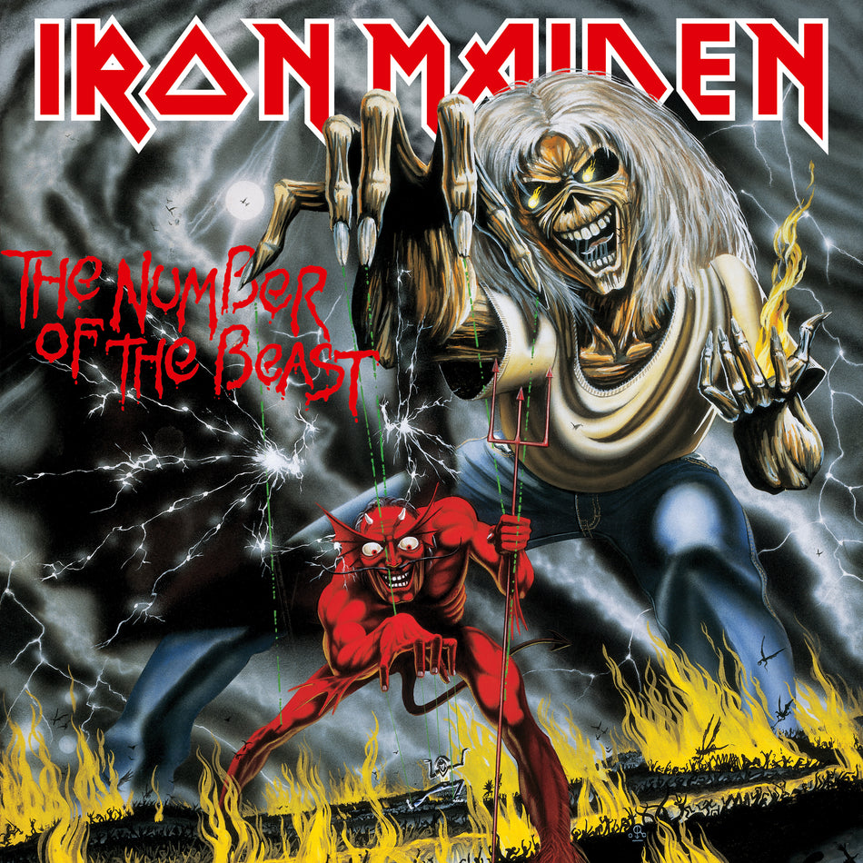 THE NUMBER OF THE BEAST PLUS BEAST OVER HAMMERSMITH - Back Cover