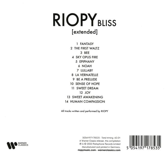 Bliss - Front Cover