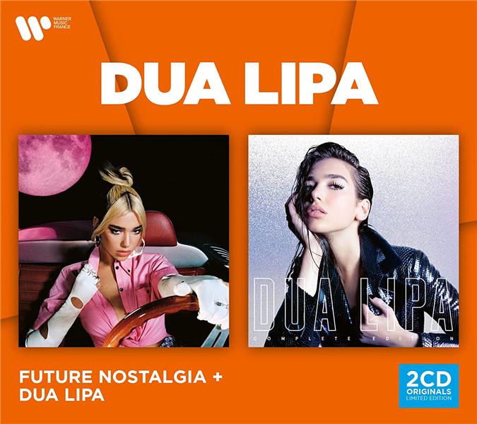 Coffret 2CD (Future nostalgia & Dua Lipa) - Front Cover
