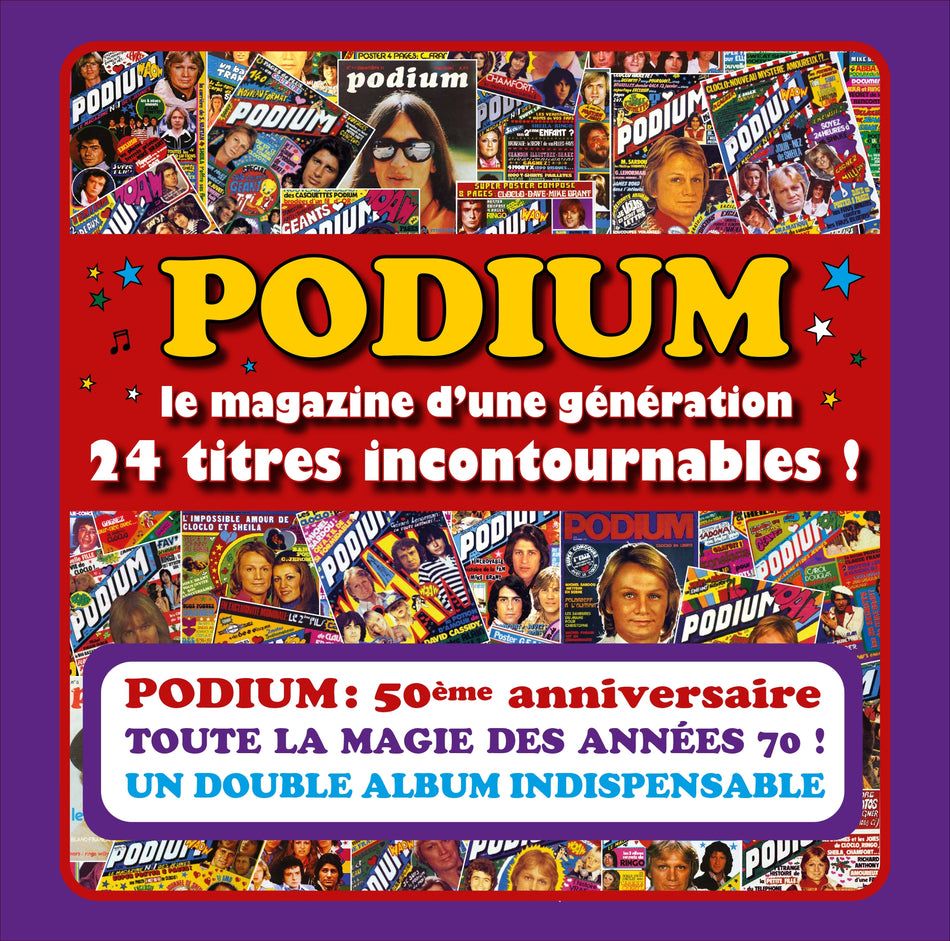 50 ANS DE PODIUM - Front Cover