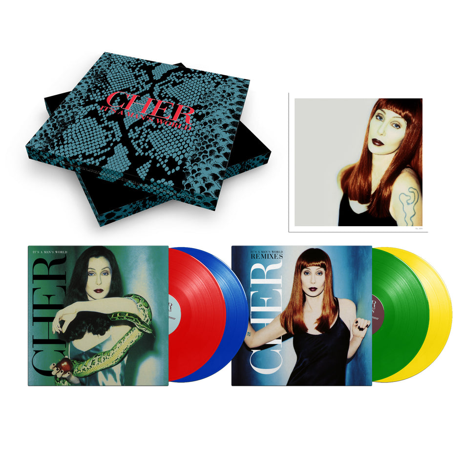IT'S A MAN'S WORLD (COFFRET 4LP DELUXE - 2023 REMASTER) - Front Cover