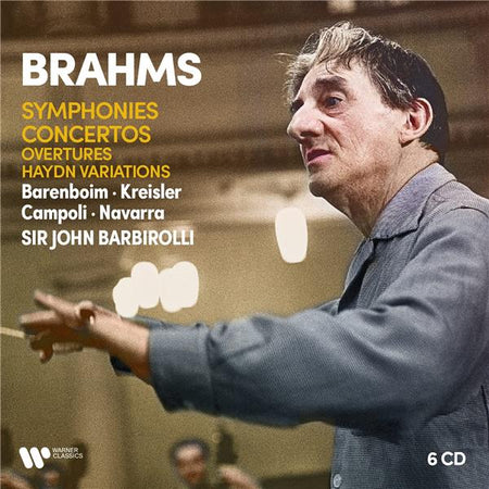 Brahms : The Complete Symphonies & Concertos - Édition limitée - Front Cover