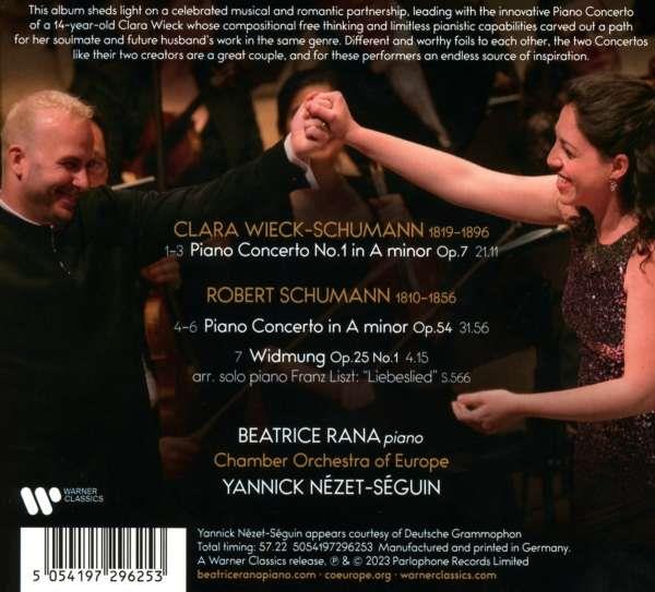 Schumann : Piano Concertos - Front Cover