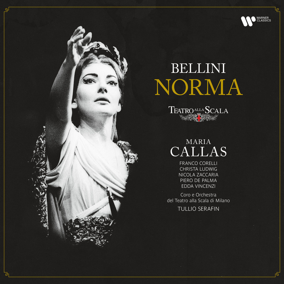 BELLINI : NORMA (COFFRET 4 VINYLES EDITION LIMITÉE) - Front Cover