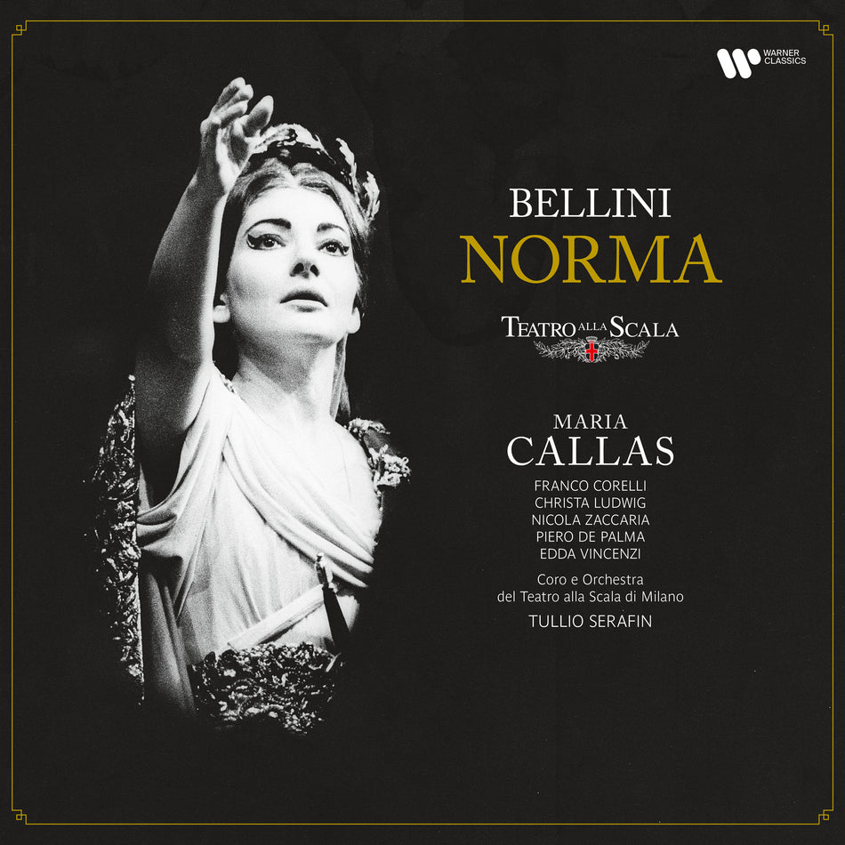 BELLINI : NORMA (COFFRET 4 VINYLES EDITION LIMITÉE) - Front Cover