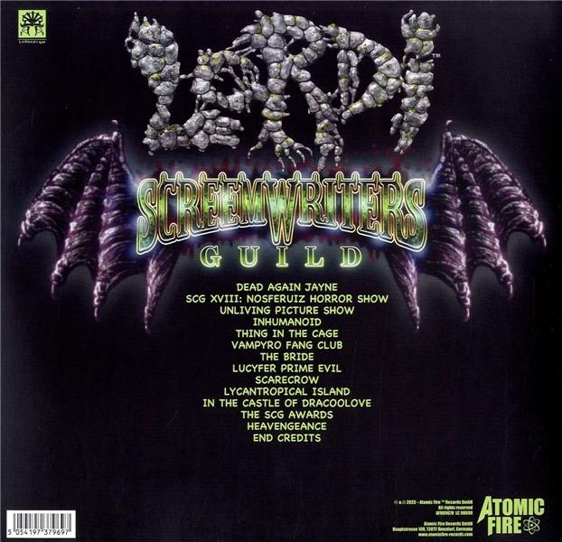 Screem Writers Guild - Front Cover