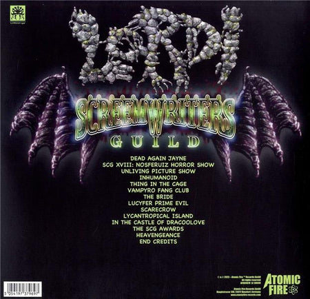 Screem Writers Guild - Front Cover
