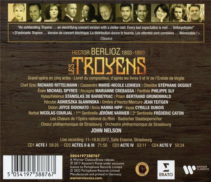 Berlioz : Les Troyens (Intégrale) Coffret - Front Cover