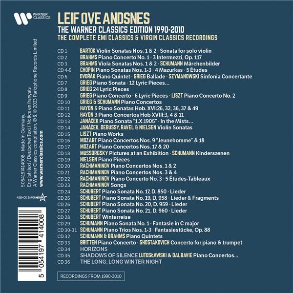 The Complete Warner Classics Edition (1990-2010) - Front Cover