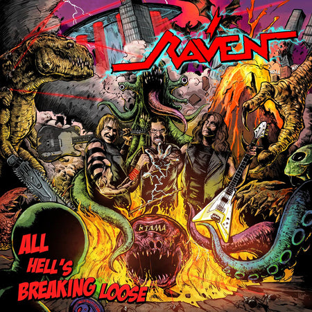 ALL HELL'S BREAKING LOOSE - Front Cover