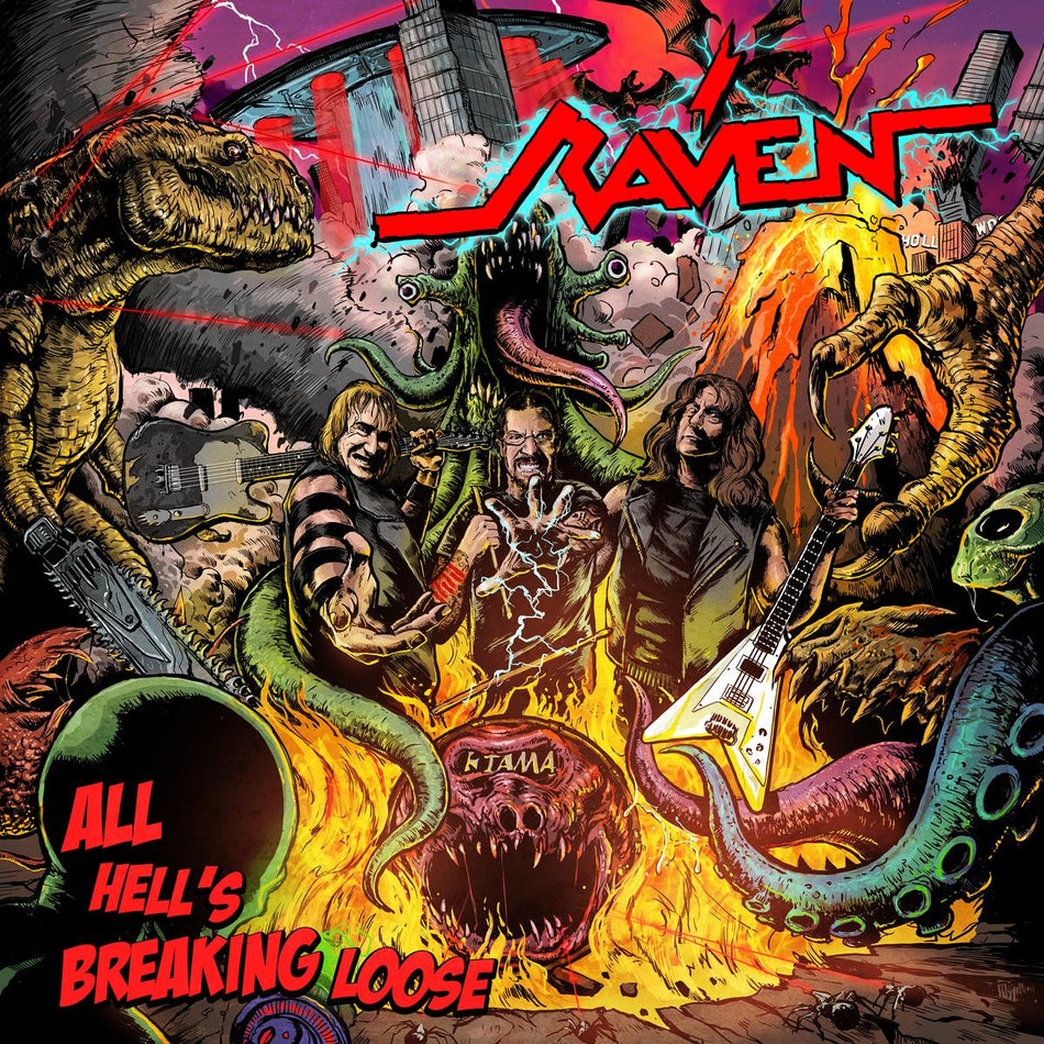 ALL HELL'S BREAKING LOOSE - Front Cover