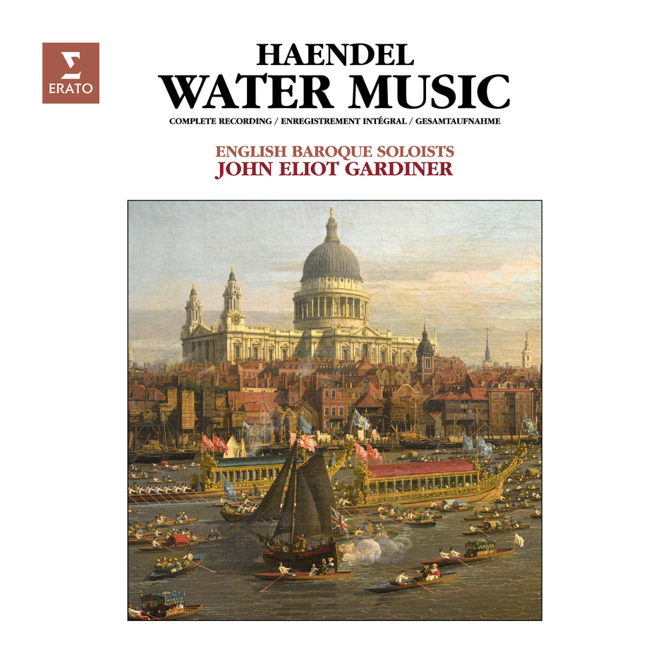HAENDEL: WATER MUSIC (VINYLE EDITION LIMITÉE) - Front Cover