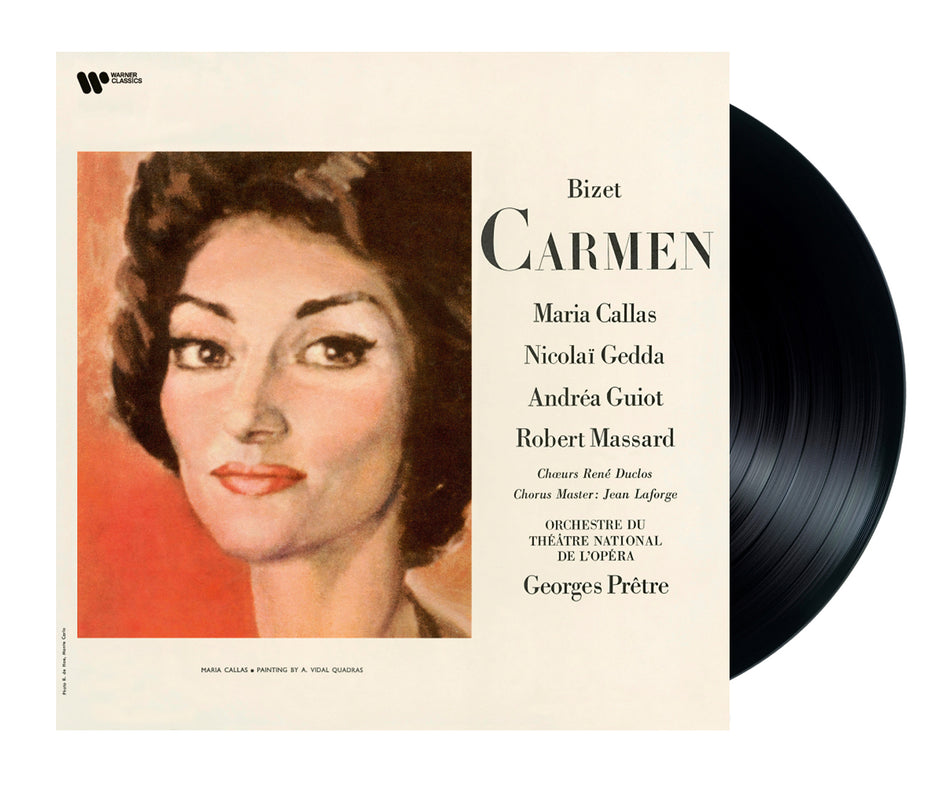 BIZET: CARMEN (VINYLE) - Front Cover