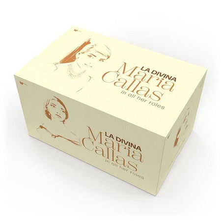La Divina : Maria Callas in All Her Roles (Coffret Limité Deluxe 131CD+3BLU-RAY+1DVD-ROM) - Front Cover