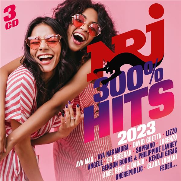 NRJ 300% Hits 2023 - Front Cover