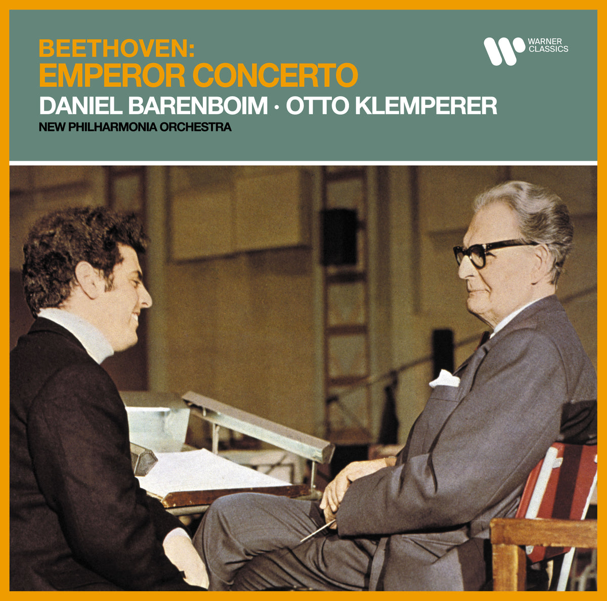 BEETHOVEN: PIANO CONCERTO NO. 5 "EMPEROR" - Front Cover