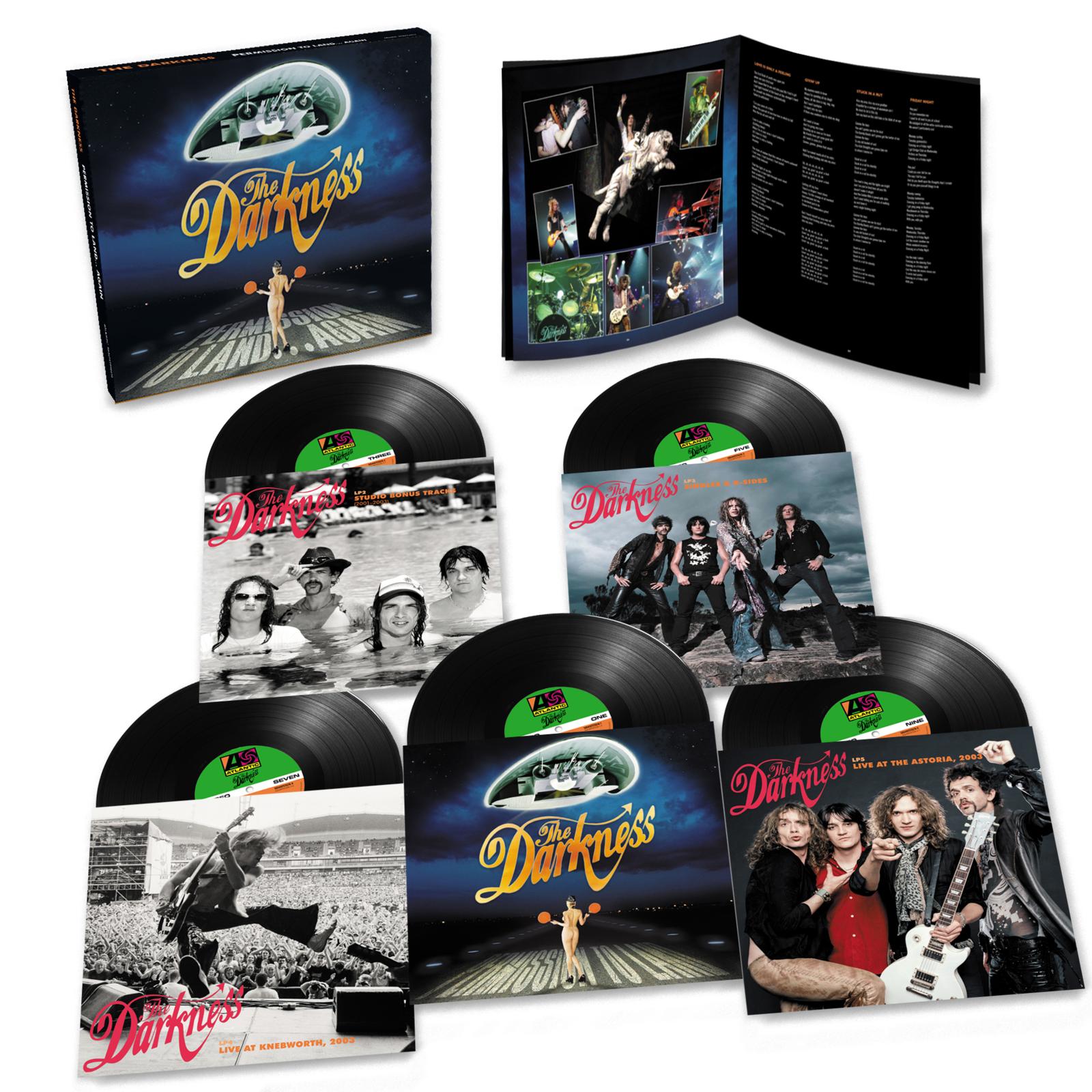 PERMISSION TO LAND... AGAIN (COFFRET 5 VINYLES - 20ÈME ANNIVERSAIRE) - Front Cover