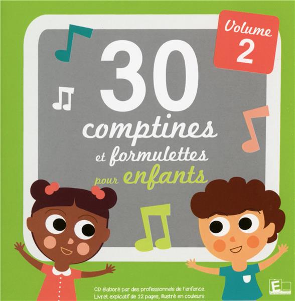 30 comptines pour enfants /vol.2 - Front Cover