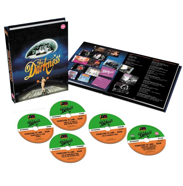 Permission To Land... Again 20ème Anniversaire Édition Limitée Coffret Deluxe - Front Cover