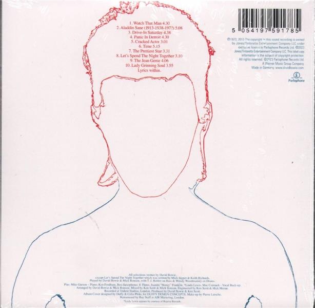 Aladdin Sane - Front Cover