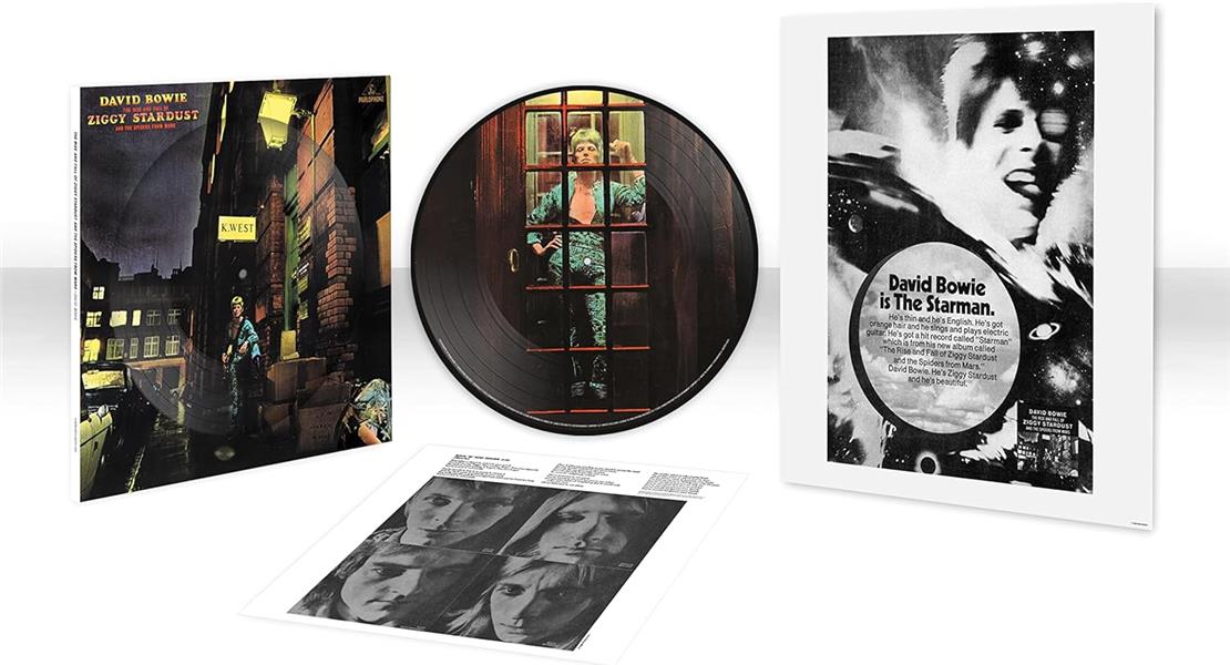 The Rise and Fall of Ziggy Stardust & The Spiders from Mars - Front Cover