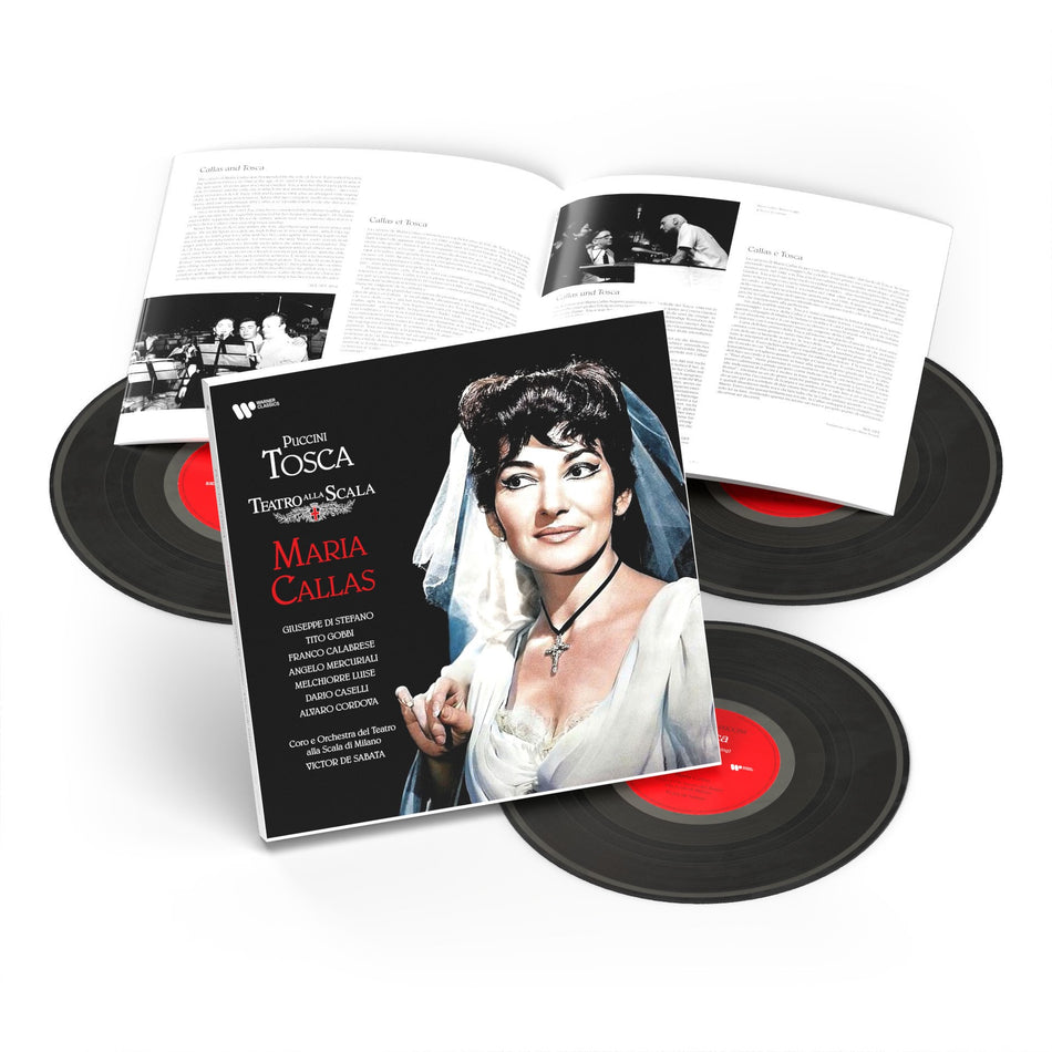 PUCCINI: TOSCA (COFFRET 3 VINYLES LTD EDITION) - Front Cover