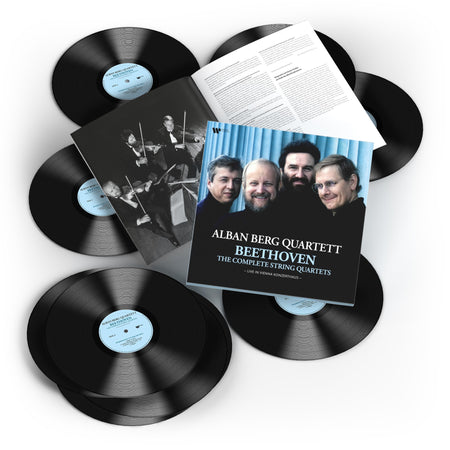 BEETHOVEN: THE COMPLETE STRING QUARTETS VINYLE - Front Cover