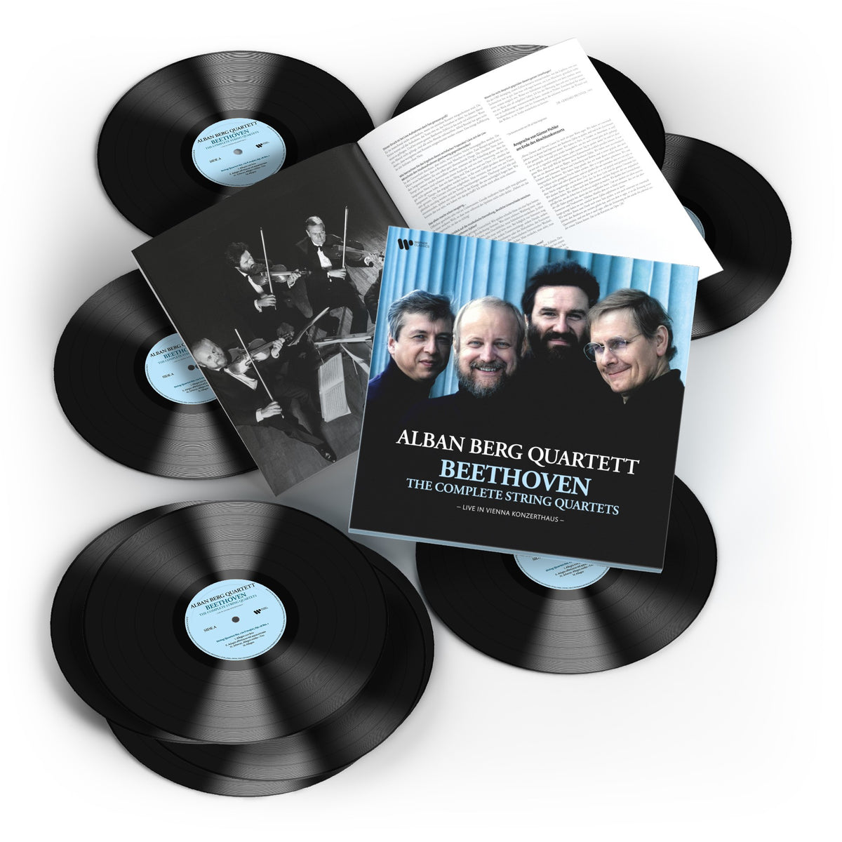 BEETHOVEN: THE COMPLETE STRING QUARTETS VINYLE - Front Cover