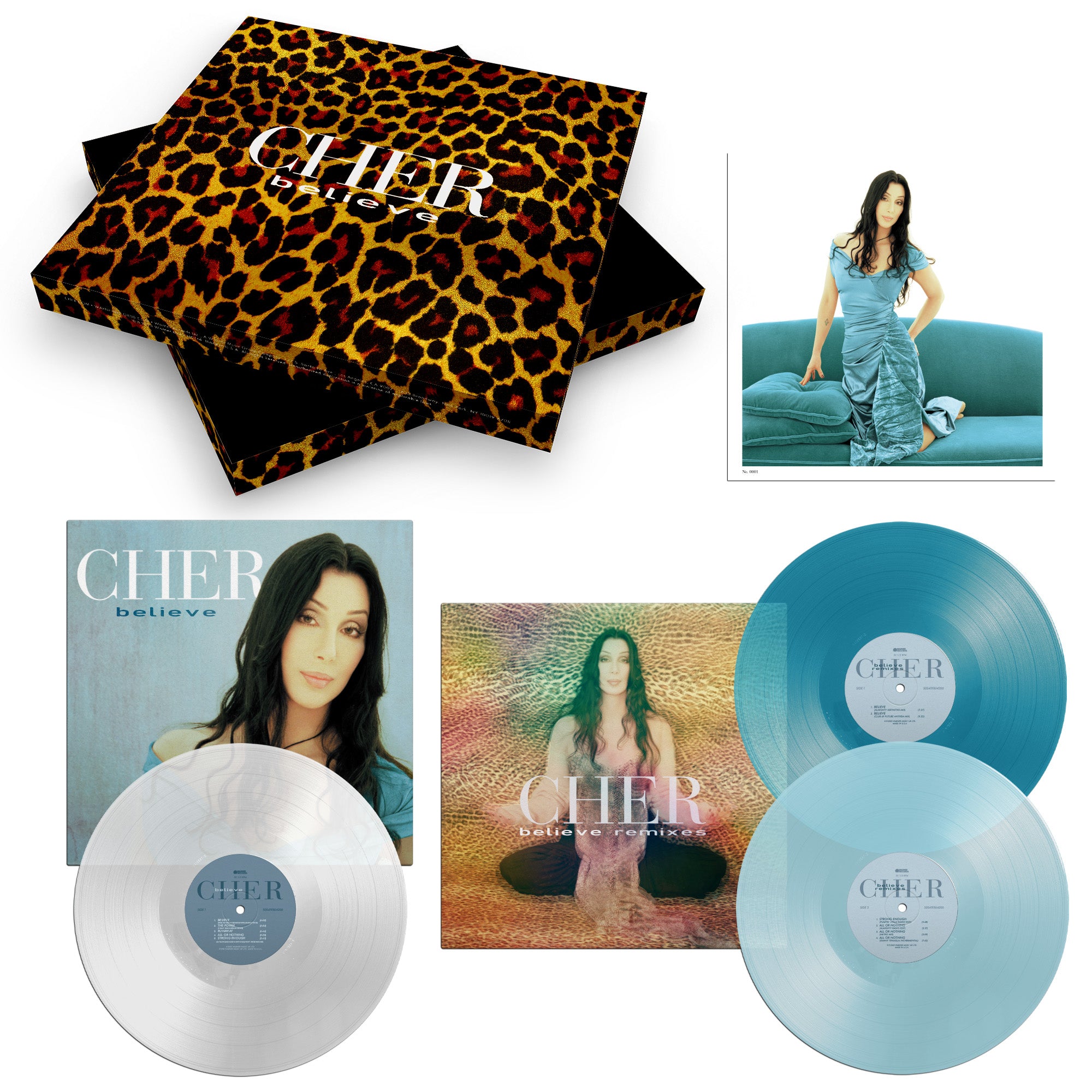BELIEVE (COFFRET DELUXE 3 VINYLES LIMITÉ - 25TH ANNIVERSARY) - Front Cover