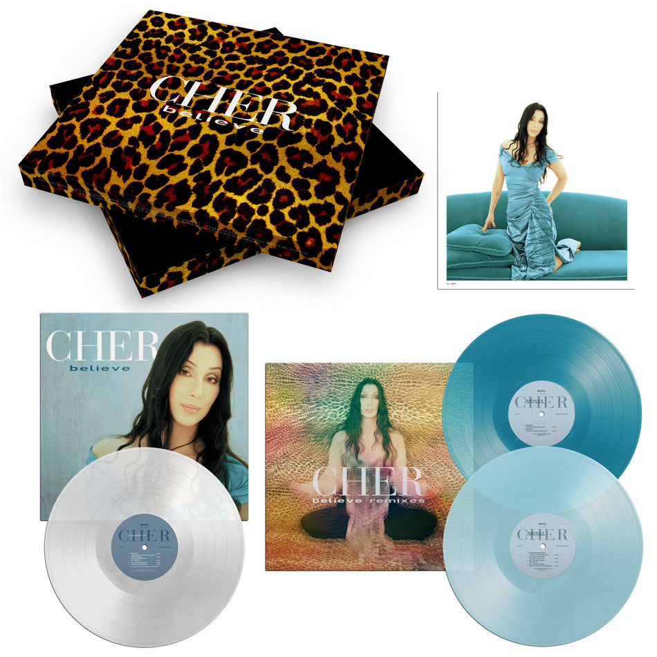 BELIEVE (COFFRET DELUXE 3 VINYLES LIMITÉ - 25TH ANNIVERSARY) - Front Cover