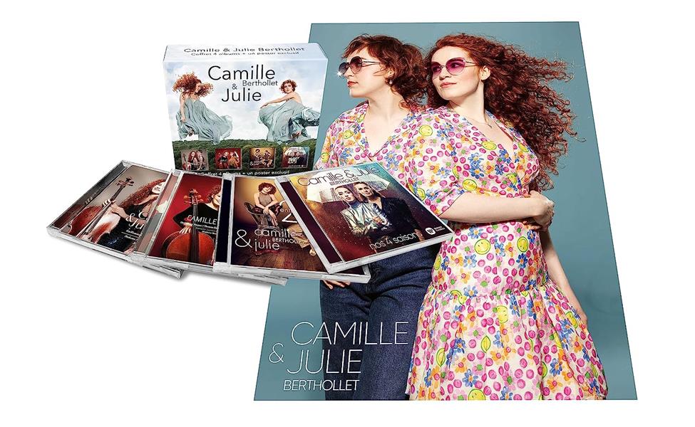 Coffret 4 Albums (Camille et Julie Berthollet) - Front Cover
