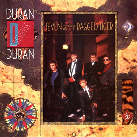 SEVEN AND THE RAGGED TIGER (VINYLE) - Front Cover