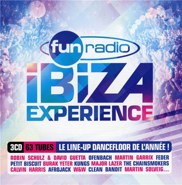 Fun radio Ibiza experience 2017 - Front Cover
