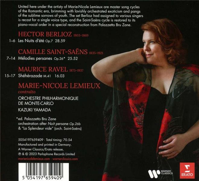 BERLIOZ - RAVEL - SAINT-SAËNS - Front Cover
