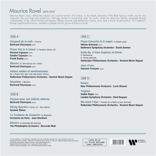 MAURICE RAVEL: UN PORTRAIT (BEST OF) - Front Cover