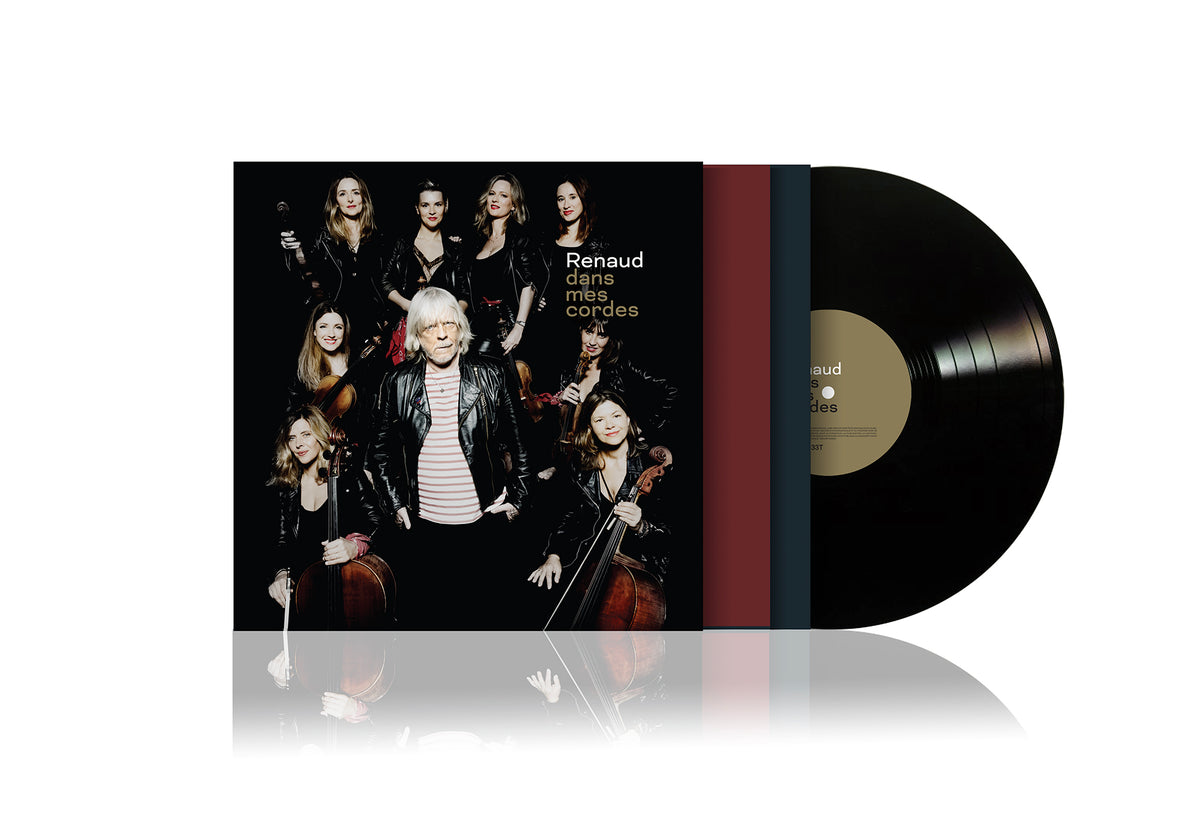 DANS MES CORDES (DOUBLE VINYLE) (ALBUM STUDIO) - Front Cover