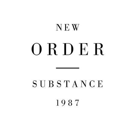 Substance '87 - Front Cover