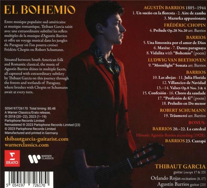 El Bohemio - Front Cover