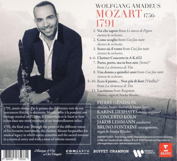 Mozart 1791 - Front Cover